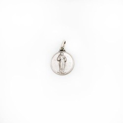 Médaille du Christ Miséricordieux en argent. 14 mm