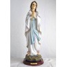 Standbeeld van Onze Lieve Vrouw van Lourdes in hars. 60 cm