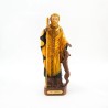 Standbeeld van Sint-Gilles in hars. 15 cm