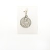 Médaille du Scapulaire en argent. 14 mm