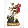 Statue Saint Georges avec Dragon 12.3cm resine