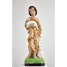 Statue St Jean-Baptiste enfant 30 cm résine