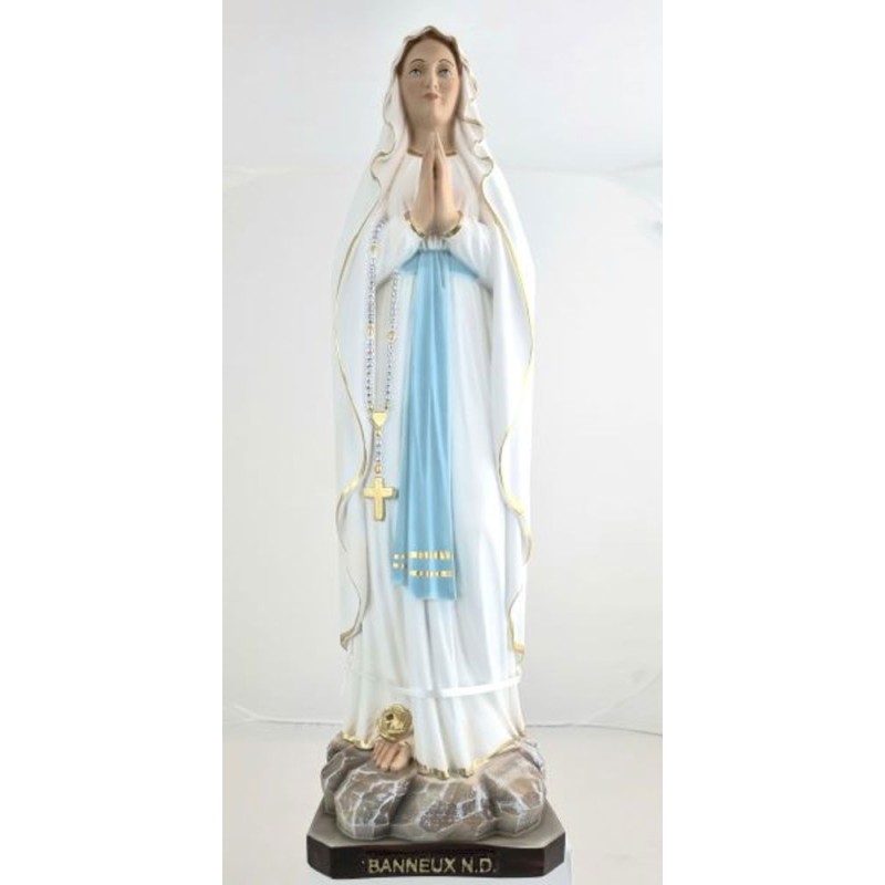Statue N.D. Banneux 60cm résine