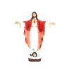   Statue de Jésus Sacré Coeur du Montmartre en résine. 25 cm