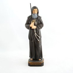 Standbeeld van Sint-Francis de Paule in hars. 30 cm