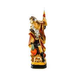 Standbeeld van Saint Florian in hars. 30 cm