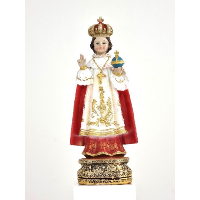 Standbeeld van Jesus Praag gouden hars. 20 cm