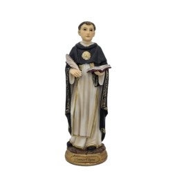 Statue St. Thomas D'Aquino 20.2cm résine