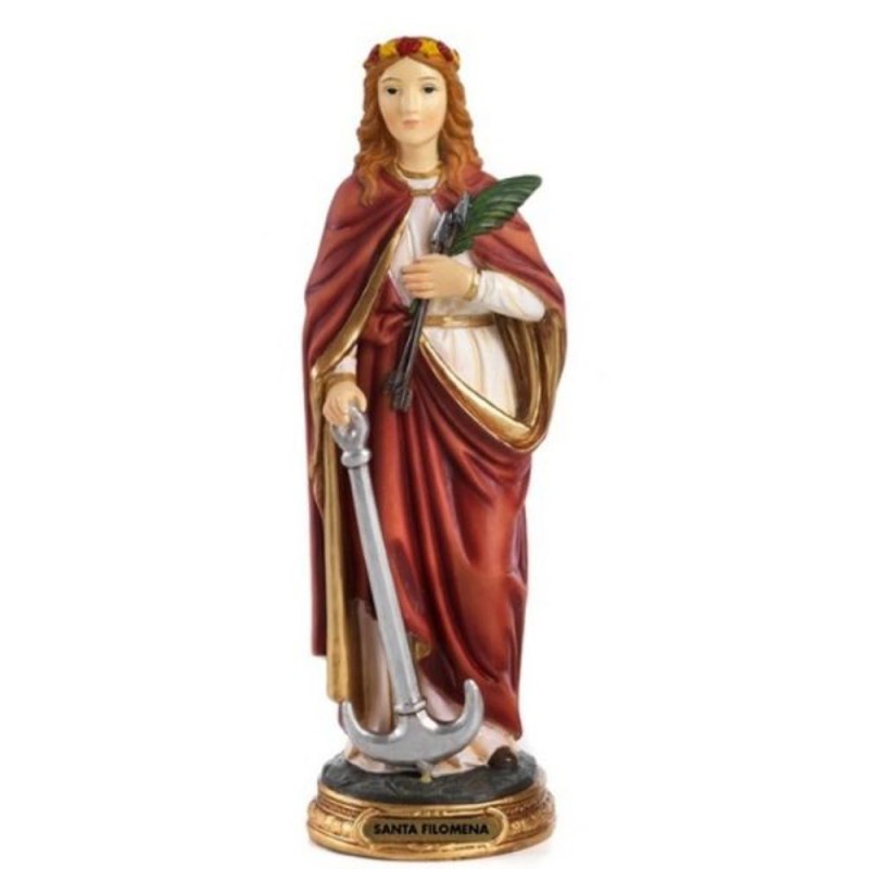Statue Ste. Philomène 30cm résine