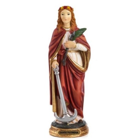 Statue Ste. Philomène 30cm résine