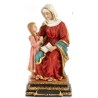 Statue Marie assise et enfant 21cm résine