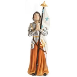 Statue Jeanne d'Arc 20.2cm résine