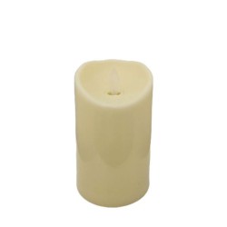 Elektronische kaars LED-simulatie vlam H: 12.5cm D: 7.5cm 