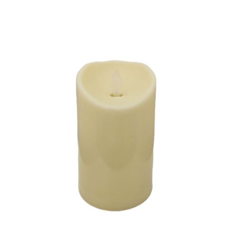 Elektronische kaars LED-simulatie vlam H: 12.5cm D: 7.5cm 