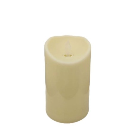 Elektronische kaars LED-simulatie vlam H: 12.5cm D: 7.5cm 