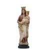 Statue ND Scapulaire (Carmel) 20cm marbrite