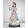 Statue fibre de verre Sacré Cœur de Jésus 60cm