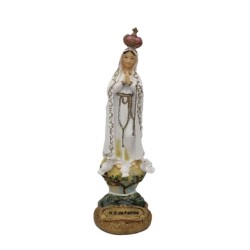 Statue ND de Fatima 14cm résine