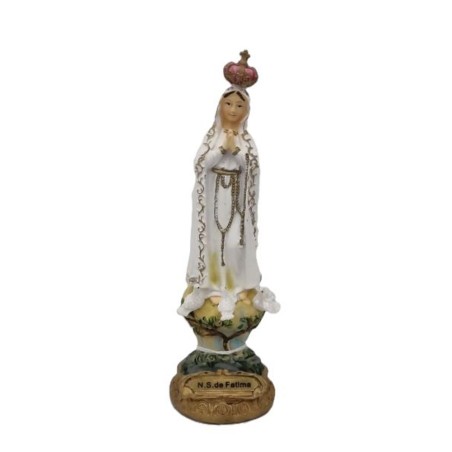 ND-standbeeld van Fatima 14cm hars