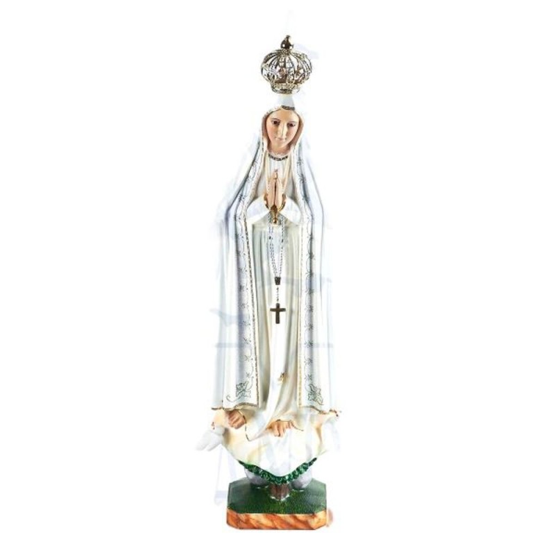 Statue ND de Fatima 65cm résine