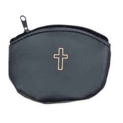 Black Lederen Faux lederen beker