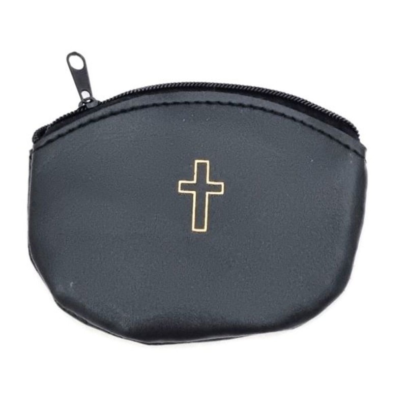 Black Lederen Faux lederen beker