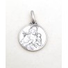 Sint-Joseph-medaille in zilver. 14 mm