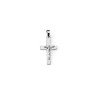 2.cm zilveren kruis hanger