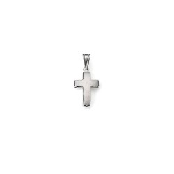 rH Silver Cross Hanger 1.7cm