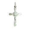 St. Benoit Cross Hanger 22mm Silver S925