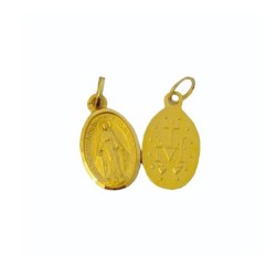 Miraculeuze medaille 13mm pl.or