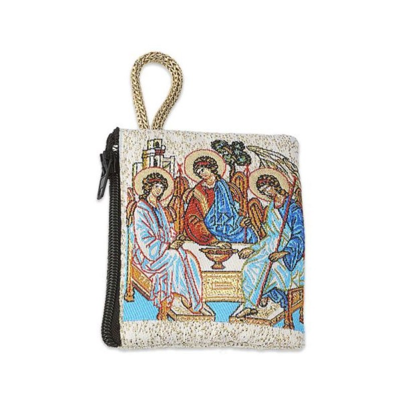 Pochette tissu 7.2x4.6cm EMMAUS