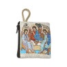 Pochette tissu 7.2x4.6cm EMMAUS