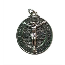 Medaille métal 29mm St Benoit