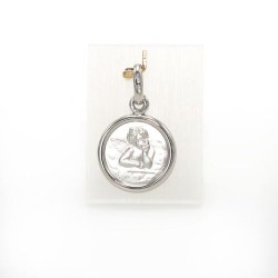 Pendentif ange en argent. 18 mm