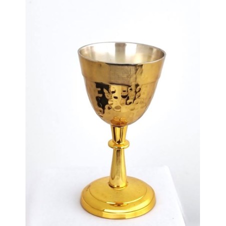 Calice 13cm doré