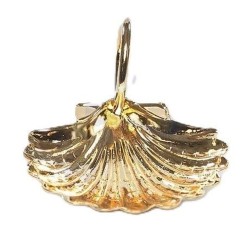 Coquille dorée pour baptême