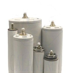 Faux cierge avec cartouche D:3.2 H: 40 cm