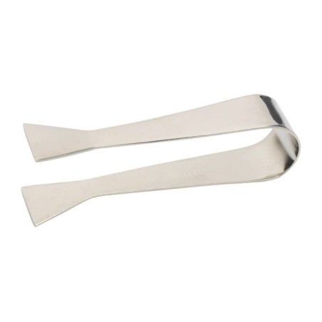 Pince à hostie argentée. 10 cm de long