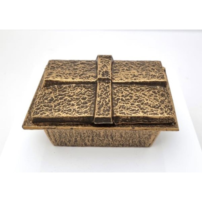 Bénitier en bronze 