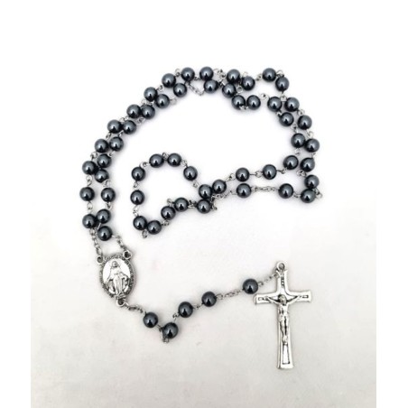 Chapelet perle en hématite