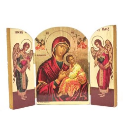 Icône Vierge de la Passion 14x10