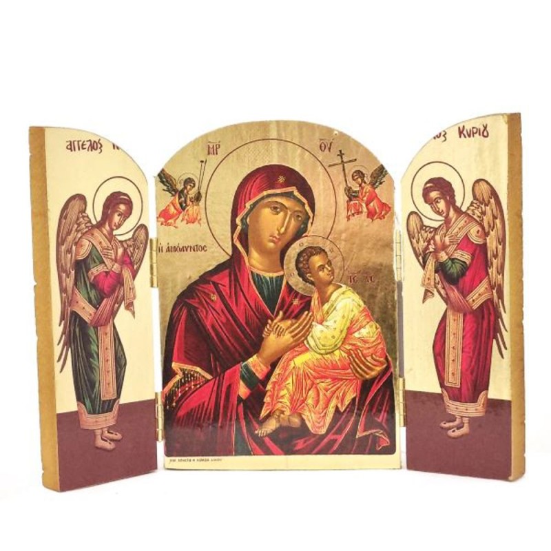 Icône Vierge de la Passion 14x10