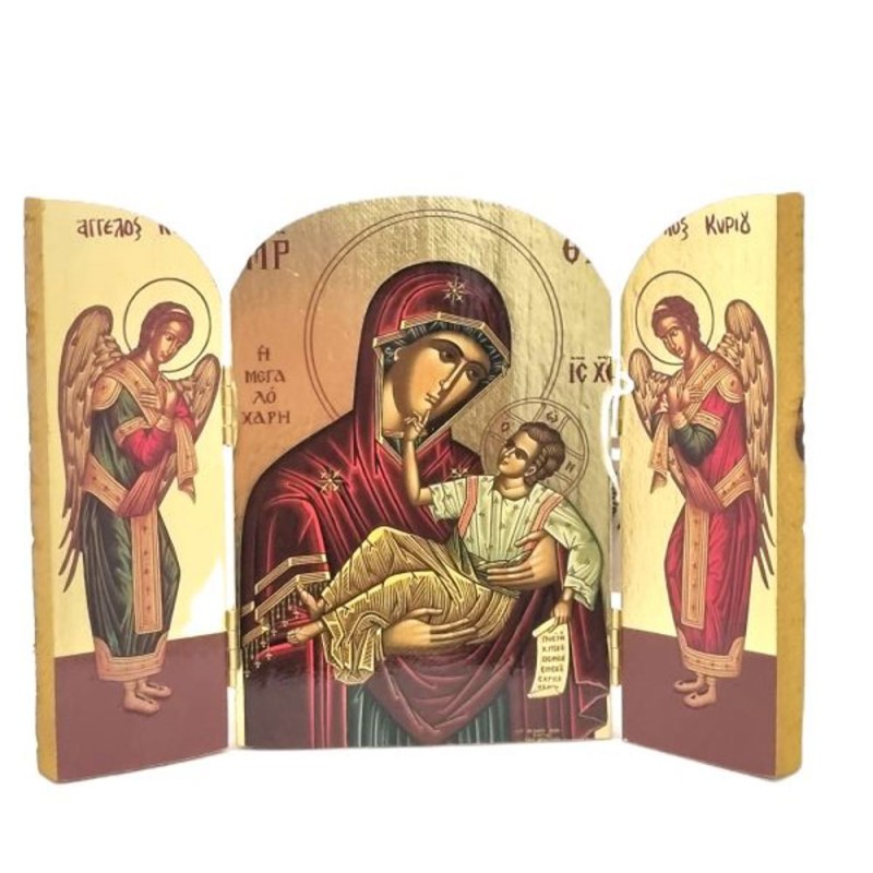 Icône Vierge de Murom 14x10 cm