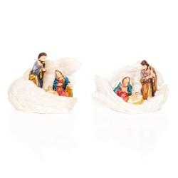 Nativité dans aile gauche ou droite