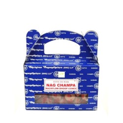 Encens cône Backflow Satya Nag Champa 6pcs