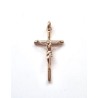 Pendentif Crucifix 30mm Pl. Or