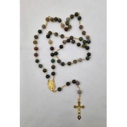 Chapelet 8mm pierre véritable - Agate + boite