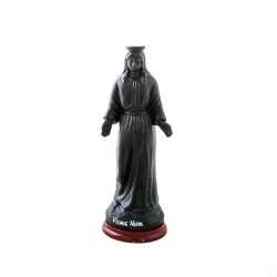 Statue de la Vierge Noire en biscuit. 25 cm