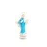 Beeld van Onze Lieve Vrouw van Medjugorje in porselein. 13 cm